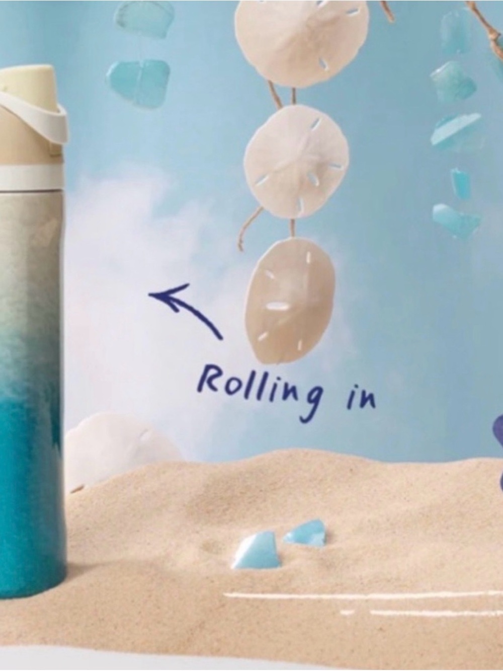 Owala Birthday Bash “Rolling In” Limited Edition - Beach - Picture 6 of 7